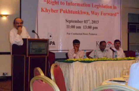 Seminar on RTI legislation in KP - Way Forward - CGPA Gallery Picutres