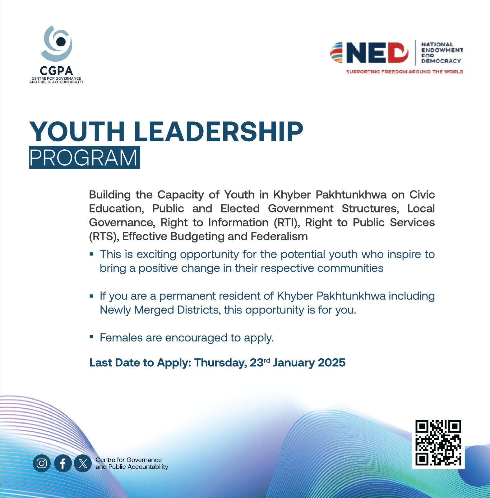 Youth Leadership Program | CGPA