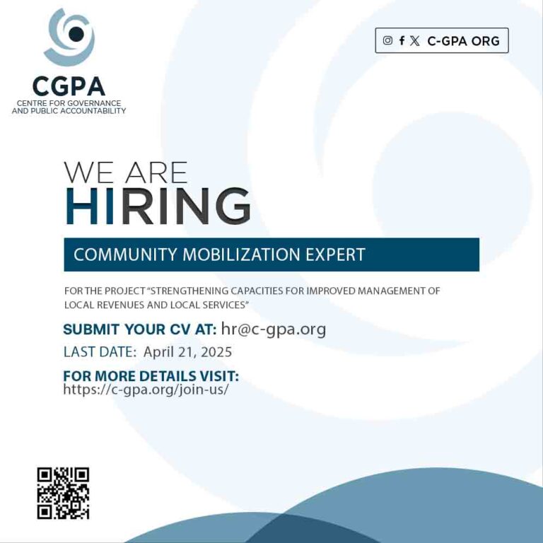 Community Mobilization Expert