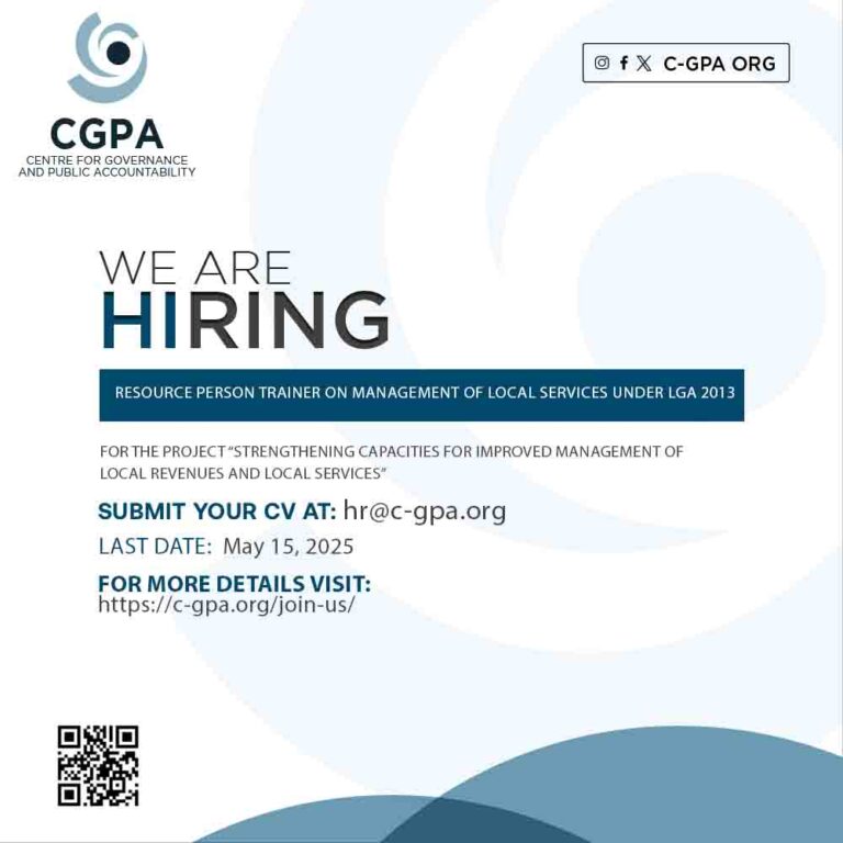 • Serve as a lead trainer/facilitator for sessions on the management of local services under LGA 2013, emphasizing gender and social inclusion.