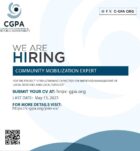 Community Mobilization Expert - CGPA Jobs